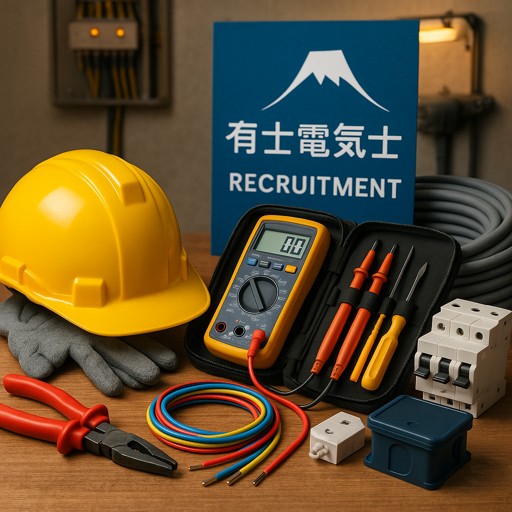 2026年5月有限会社富士電気と見る電気工事士求人