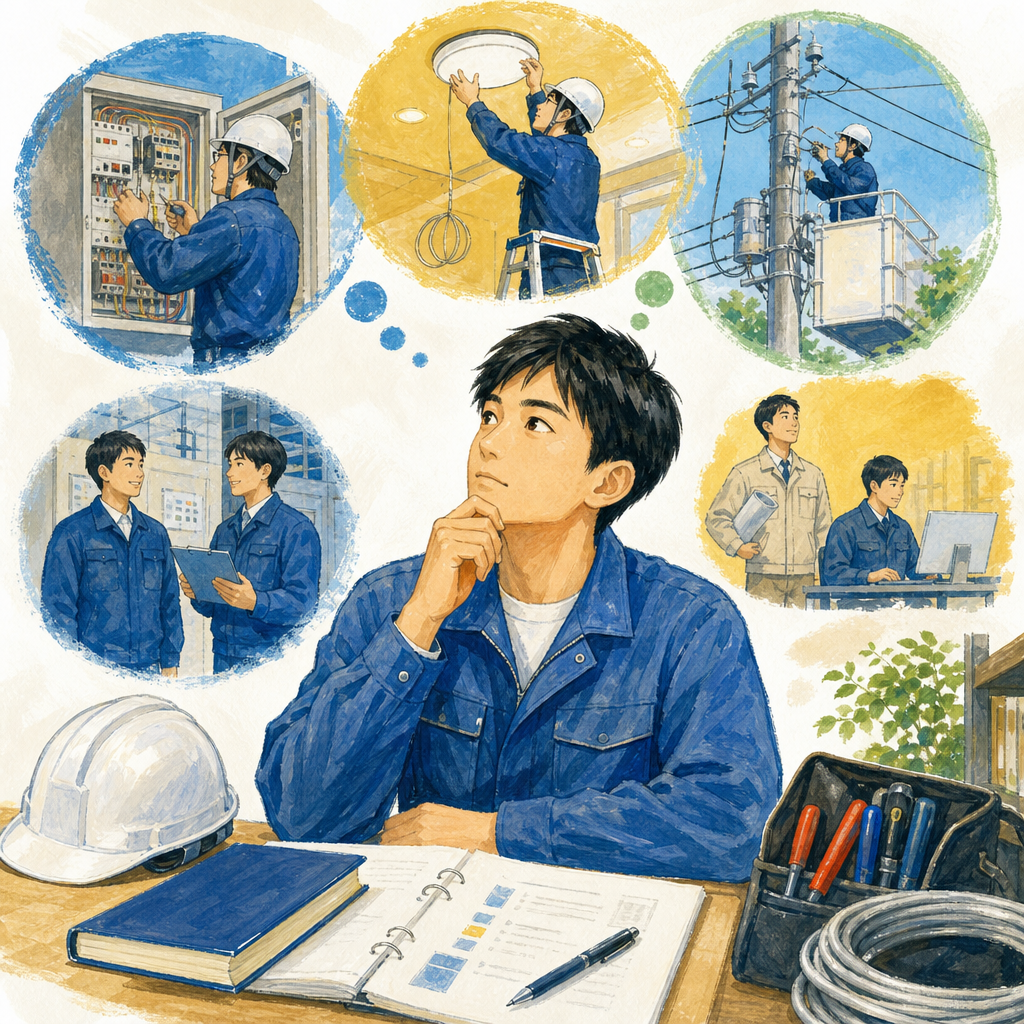 電気工事求人は転職前に現場範囲と資格講習欄で読む
