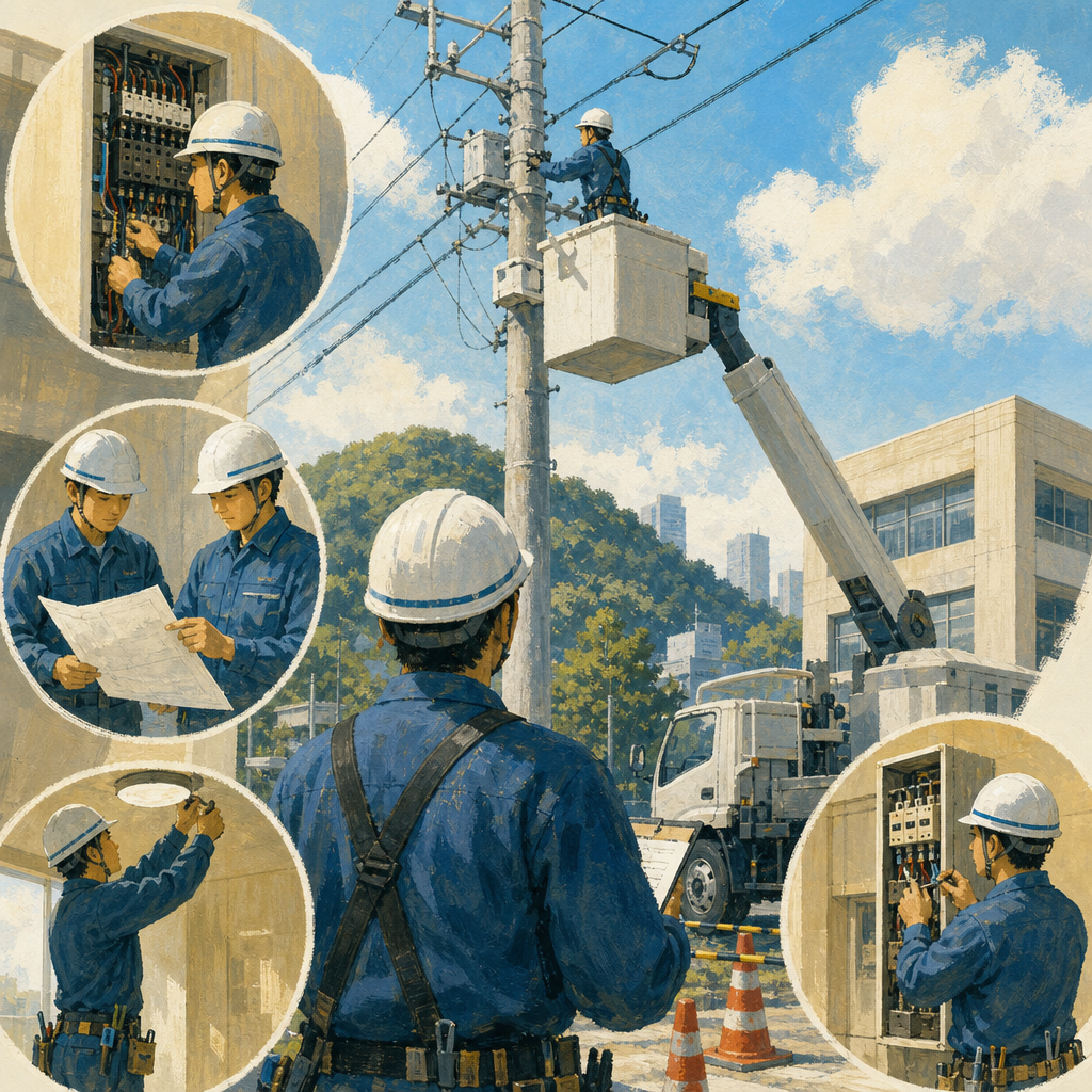 電気工事士求人は停電作業の段取りで見える