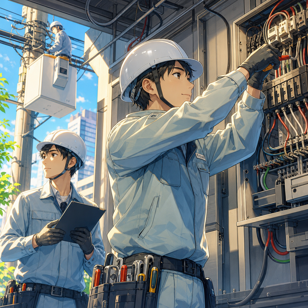 2種・1種の資格と経験が活きる電気工事士求人